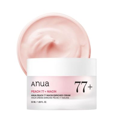 کرم آبرسان و تغذیه کننده آنوا 77 درصد حاوی نیاسین و هلو حجم 50 میلی لیتر بیوتی کلبه