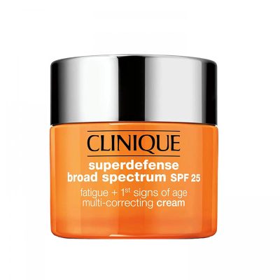 کرم ضدپیری و خستگی پوست کلینیک سوپر دیفنس SPF25 حجم 30 میلی لیتر بیوتی کلبه